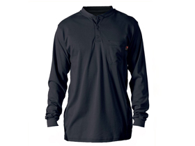 flame retardant henley shirt